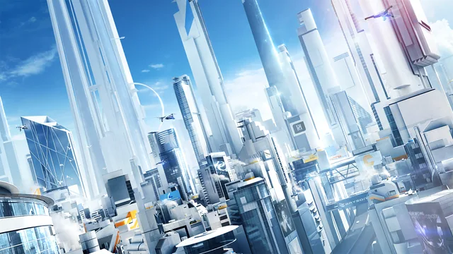 The City of Glass skyline